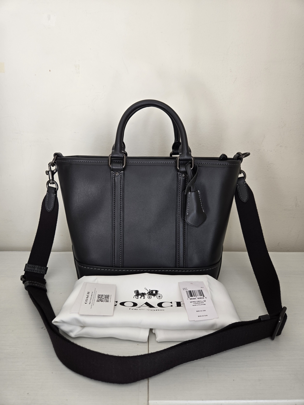 Coach Metropolitan Carryall 22 Bag